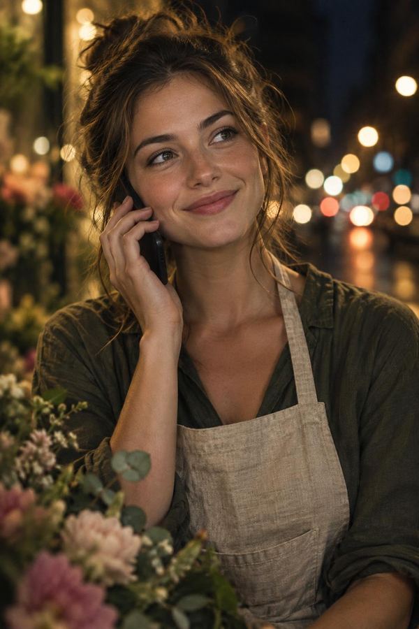 Fictional laid-back call partner
