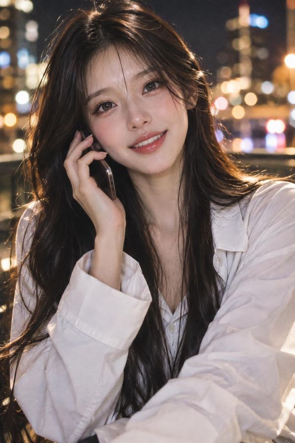 Yuna, a fictional Korean call partner
